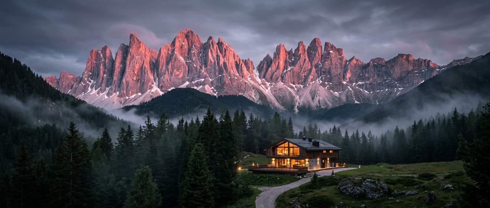 The Pale Mountains: A Field Guide to the Dolomites in Utmost Luxury