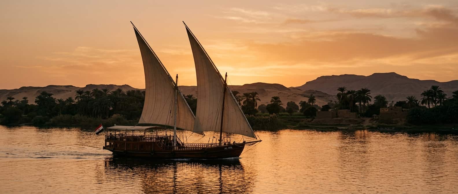 The Slow Current: A Guide to Cruising the Nile by Private Dahabiya