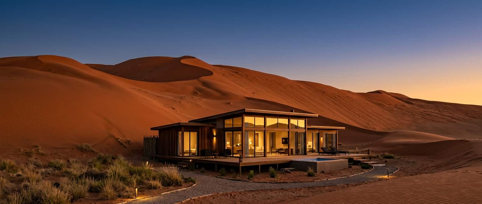The Architecture of Silence: A Field Guide to Namibia’s High-Design Desert Lodges