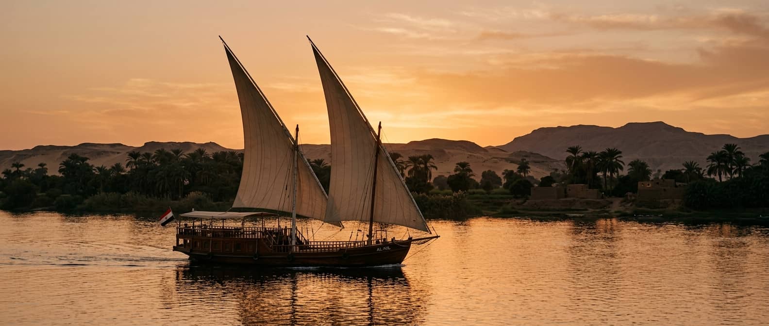 The Slow Current: A Guide to Cruising the Nile by Private Dahabiya