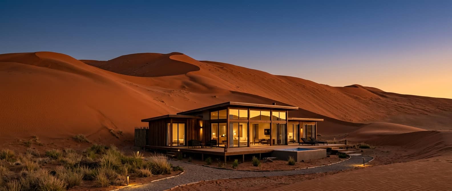 The Architecture of Silence: A Field Guide to Namibia’s High-Design Desert Lodges