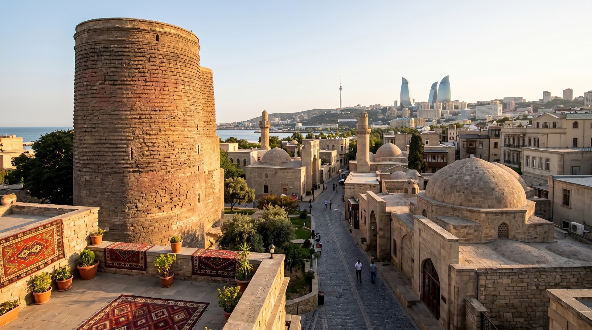 Icherisheher and the Maiden Tower