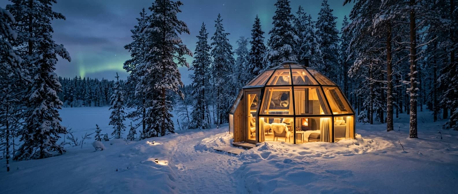 The Arctic Edge: A Field Guide to Finnish Lapland’s Glass Igloos and High-Design Lodges
